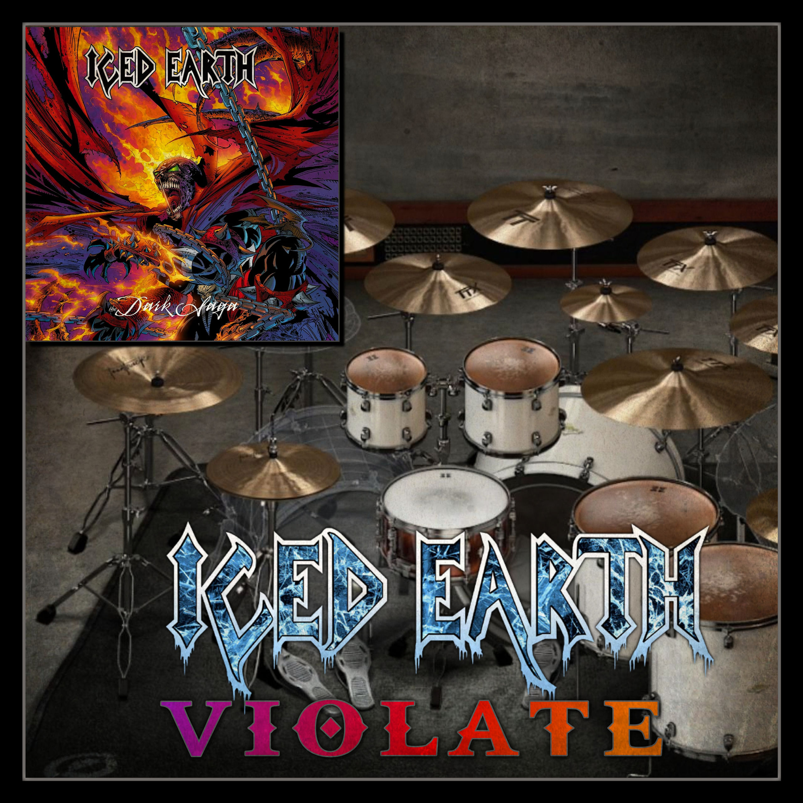 Iced Earth - "Violate" Drum Cover