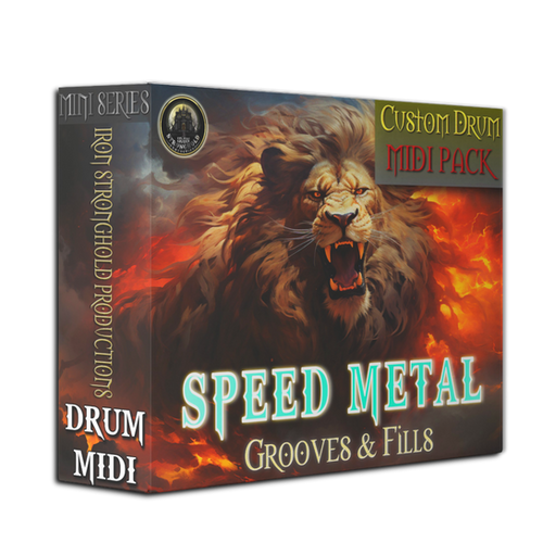 Speed Metal Drum MIDI Pack Iron Stronghold