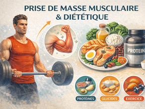 La Prise de Masse Musculaire : Comment Optimiser votre Diététique pour Gagner en Muscle
