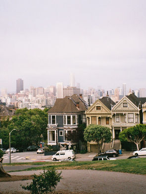 the painted ladies in san francisco, california!