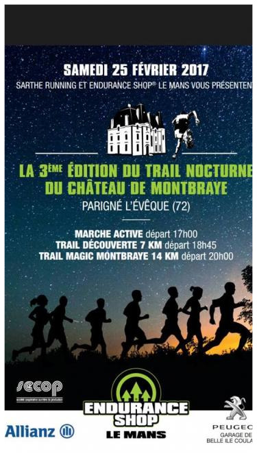 3ème édition du trail de Monbraye