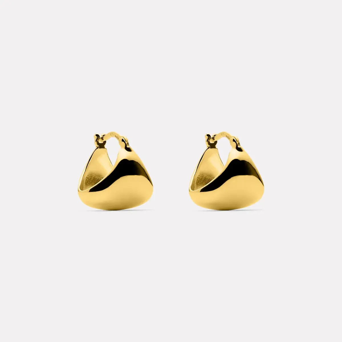 Najo E7621 Morning Echo Earrings Yellow