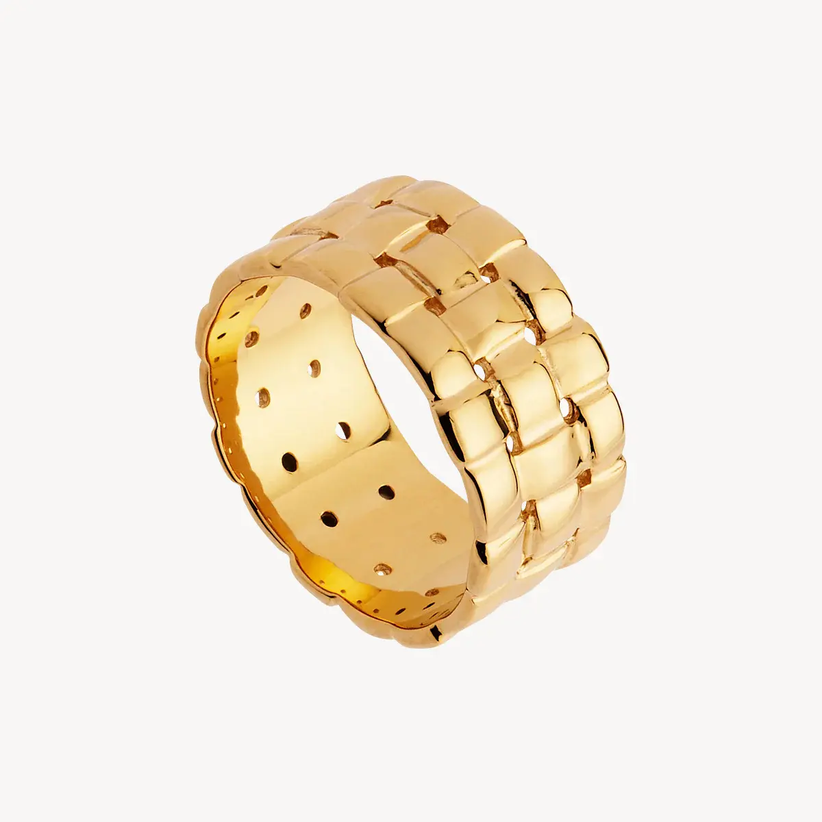 Najo R6816M Weave Yellow Ring