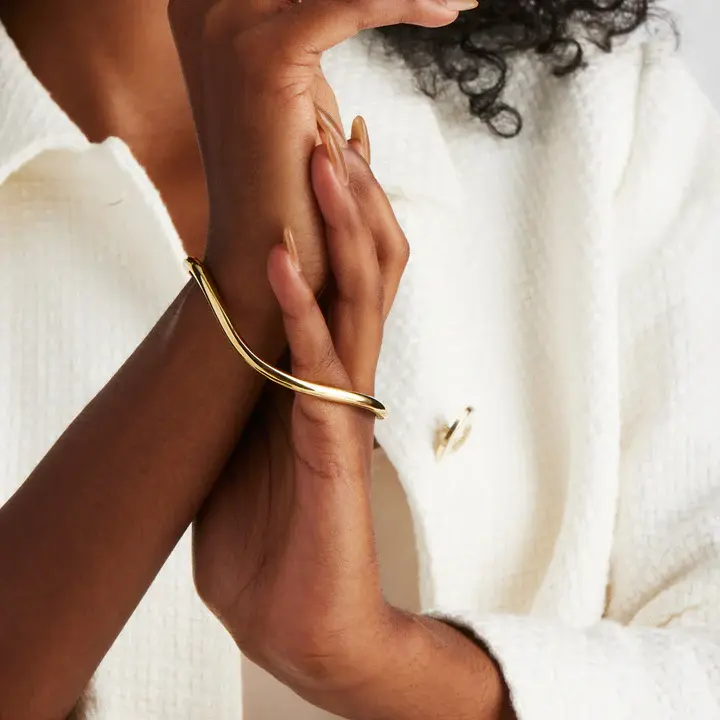 Thumbnail: Najo B7106-65 Island of Dreams Yellow Bangle