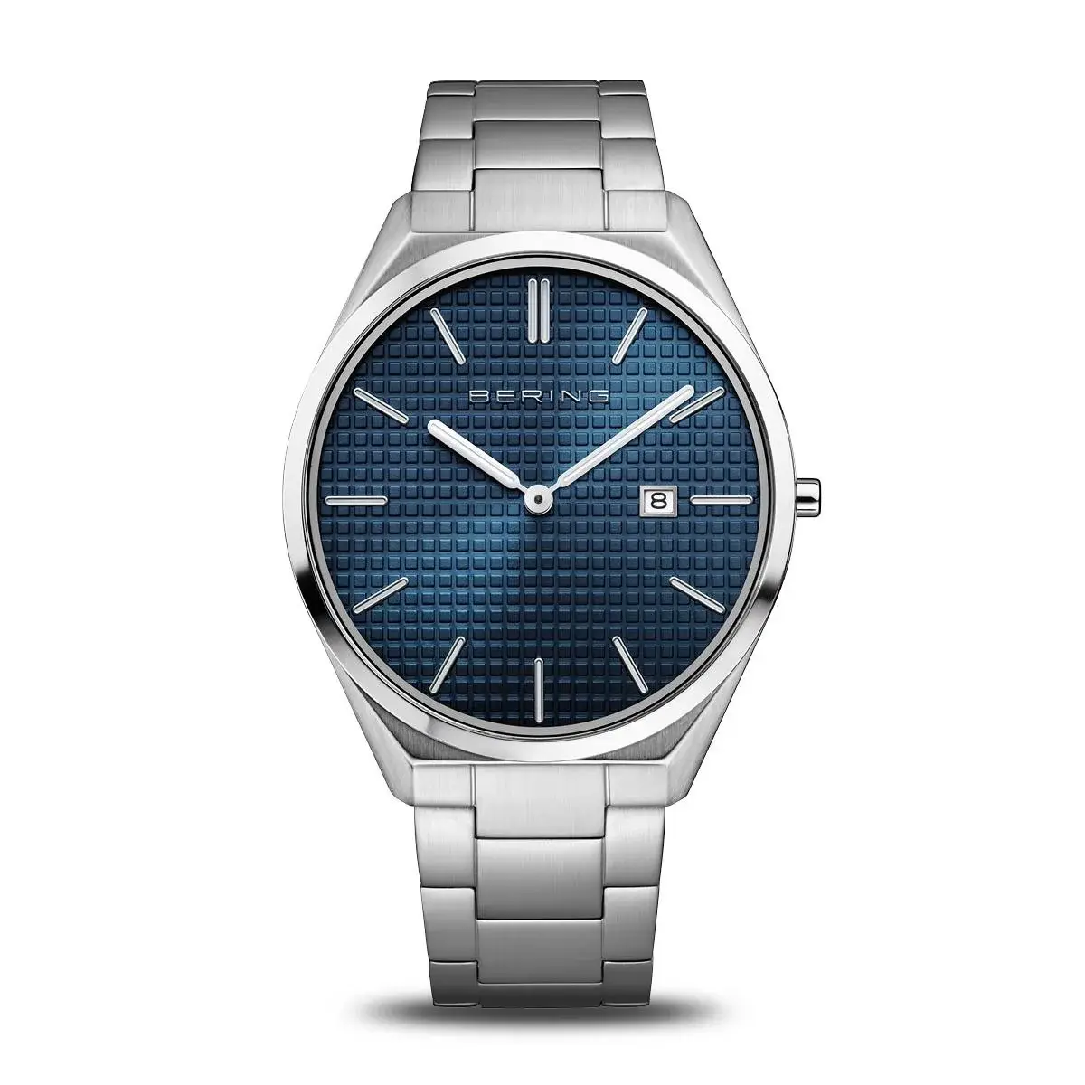 Bering - 17240-707 - Ultra Slim | Polished/Brushed Silver Watch