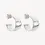 Thumbnail: Najo E7107 La Dolce Vita Hoop Silver Earrings