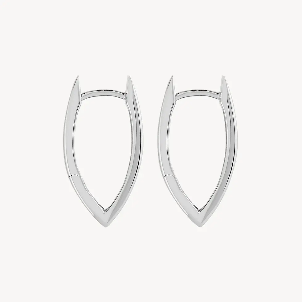 Thumbnail: Najo E7358 Swan Huggie Silver