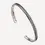 Thumbnail: Najo B9006 Tessera Men's Silver Cuff