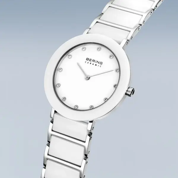 Thumbnail: Bering - 11435-754 - Ceramic Silver and White Watch