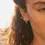 Thumbnail: Najo E6830 Chia Hoop Earring