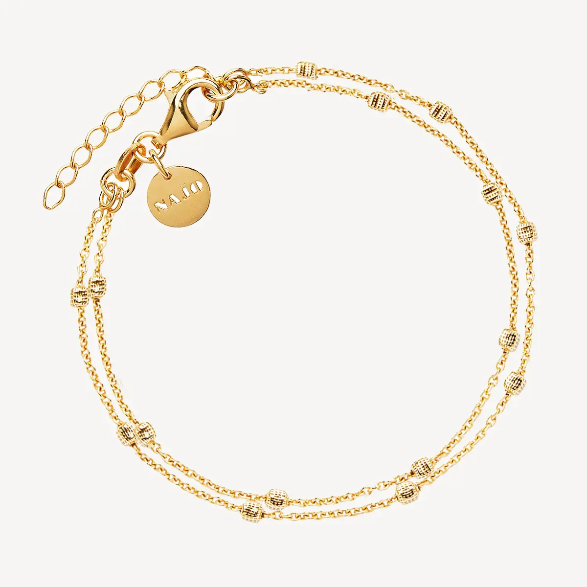 Najo B7114 Birdsong Yellow Chain Bracelet