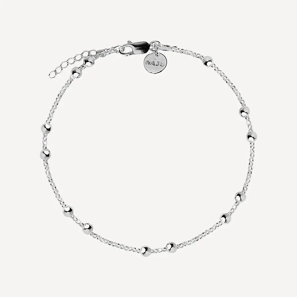Najo A6857 Mattina Silver Anklet