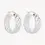 Thumbnail: Najo E7330 Marais Hoop Earrings Silver