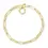 Thumbnail: X0253-413-39-L - Thomas Sabo Yellow Paper Links Bracelet