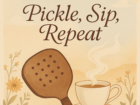 Mindful Sips Club: Where Tea Meets the Court (And Life Gets Delicious)