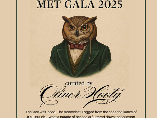 The Hoot List: A Post-Gala Love Letter from Oliver Hooty
