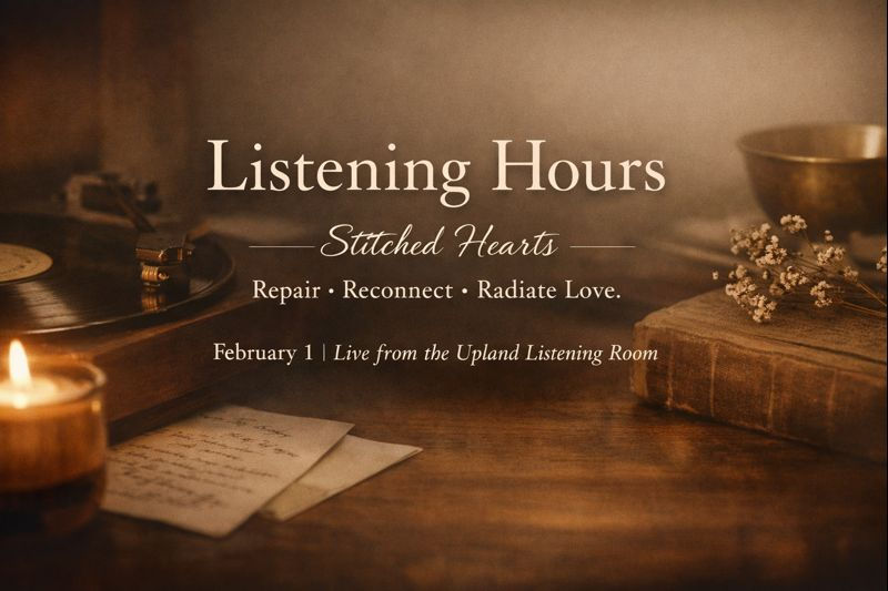 Listening Hour—Stitched Hearts
