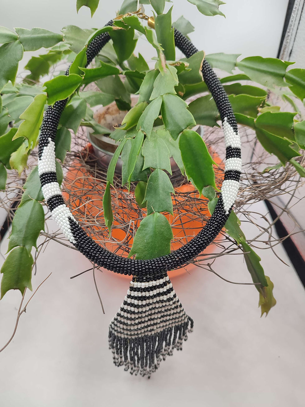 Miniaturbild: Chocker aus glassperlen 