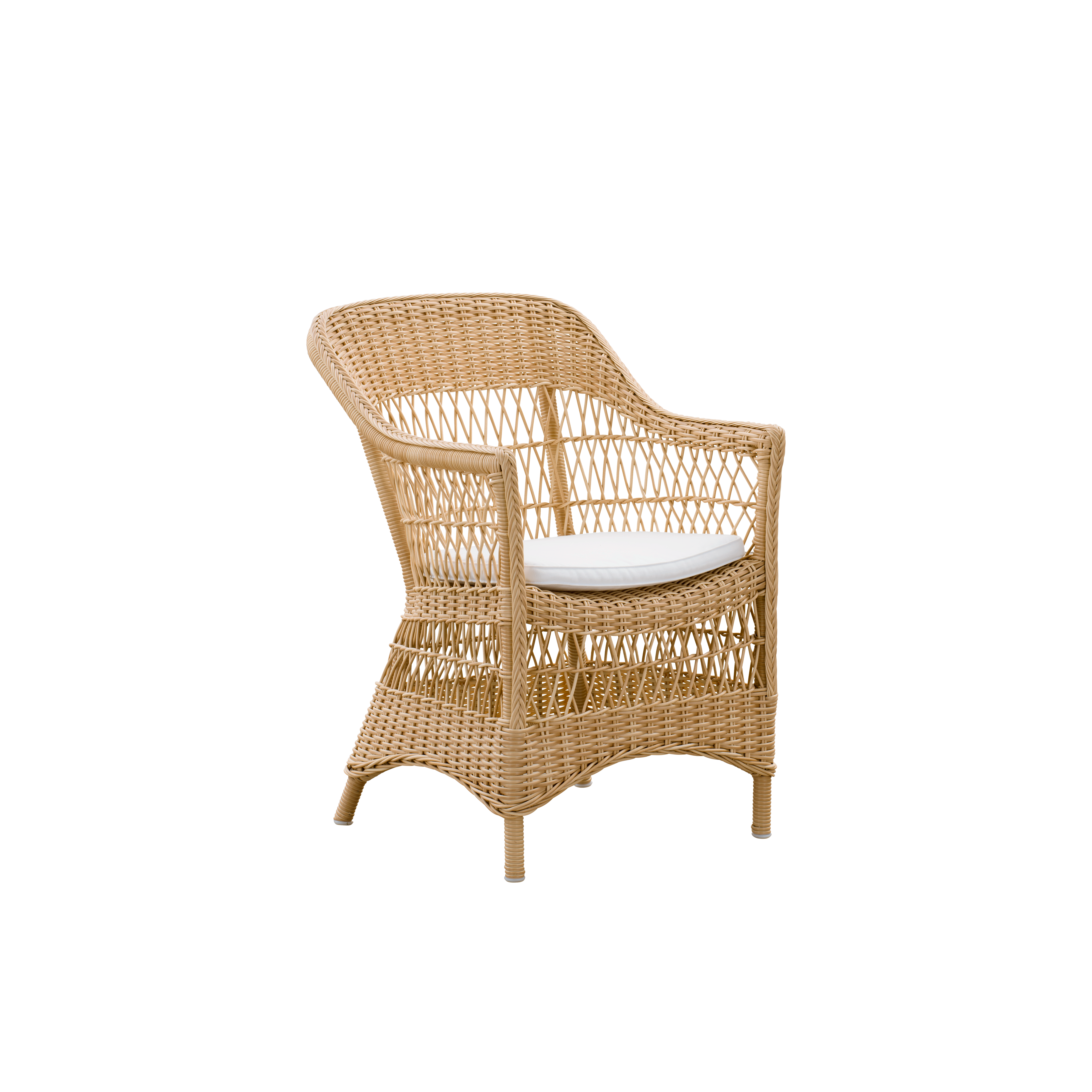 Charlot Cushion Natural Rattan Armchair
