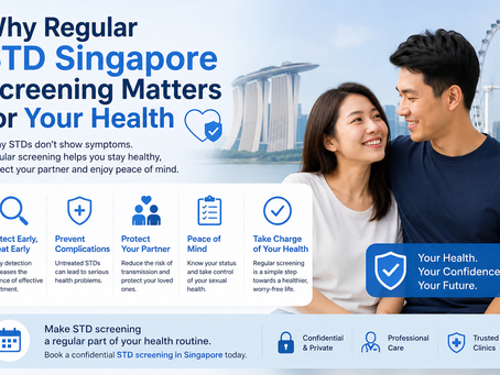 Why Regular STD Screening Singapore Matters for Your Health