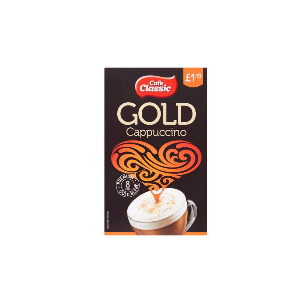 Cafe Classic Gold Cappuccino 8 x 14g (112g)