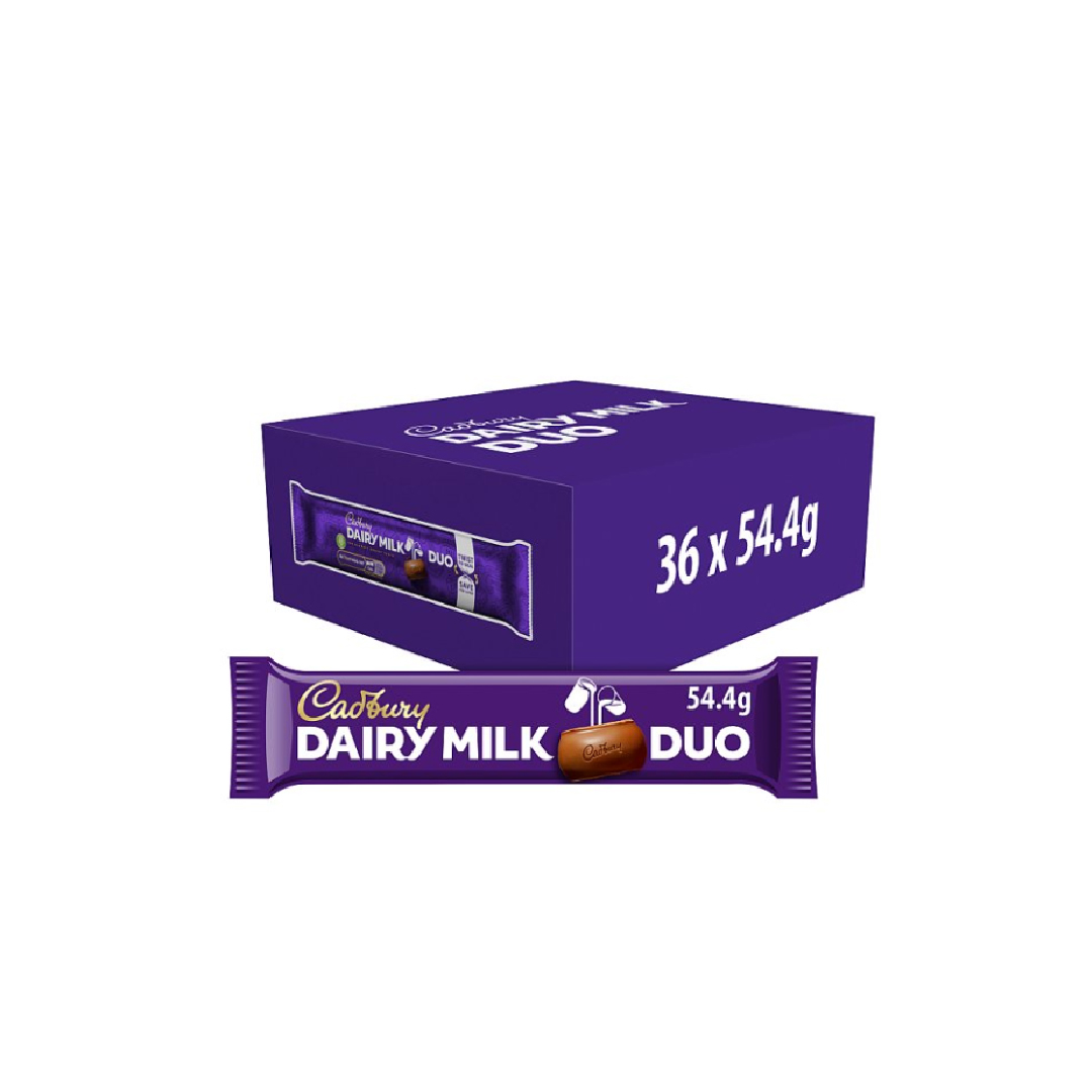 Cadbury Dairy Milk Duo Chocolate Bars 54.4g