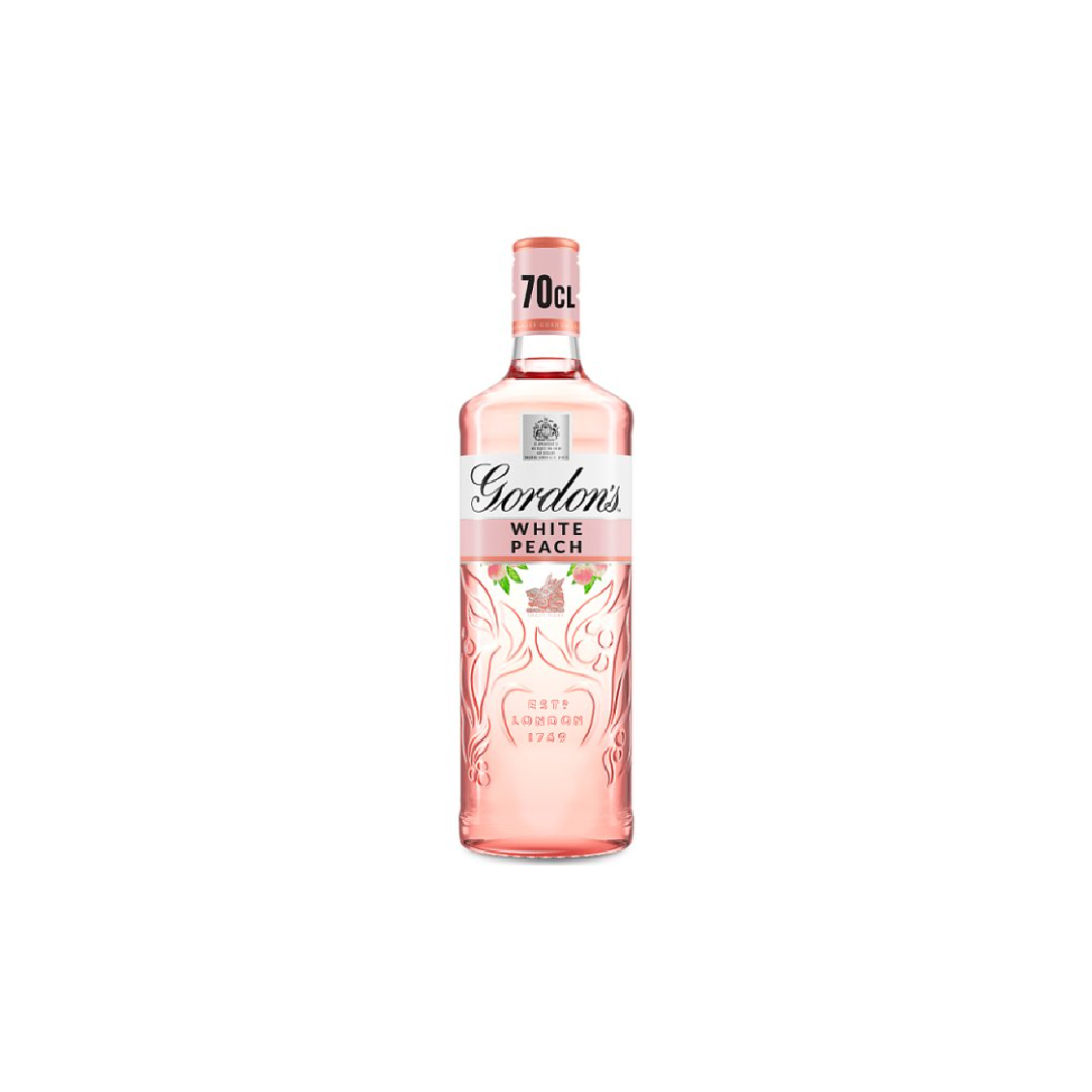 Gordon's White Peach Distilled Flavoured Gin 37.5% vol 70cl Bottle