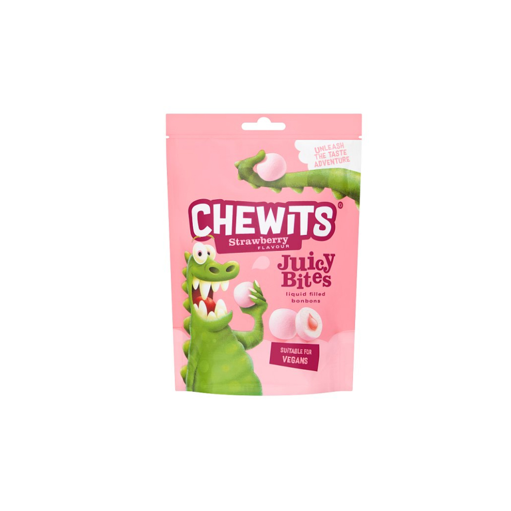Chewits Strawberry Flavour Juicy Bites 115g