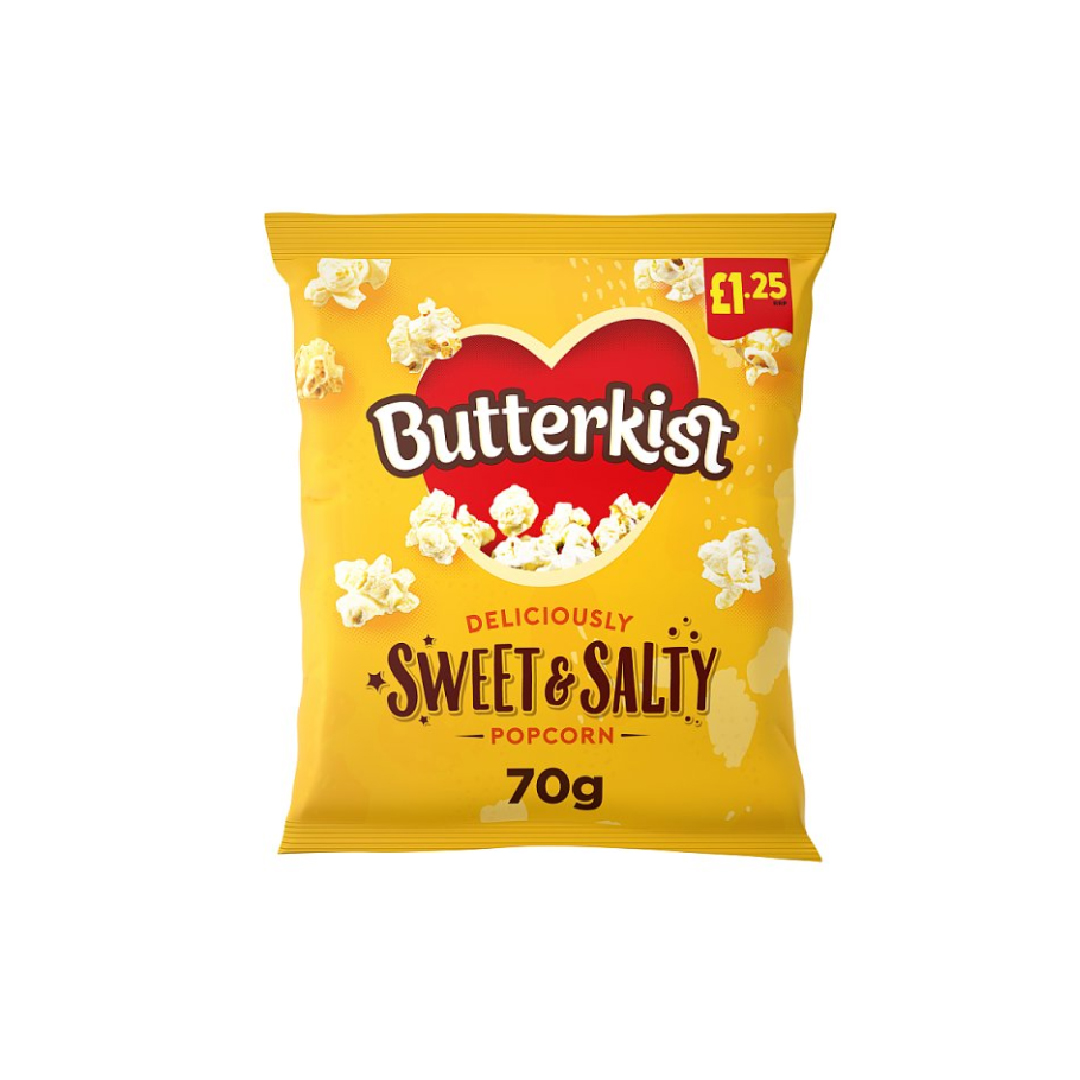 Butterkist Sweet & Salty Popcorn 70g