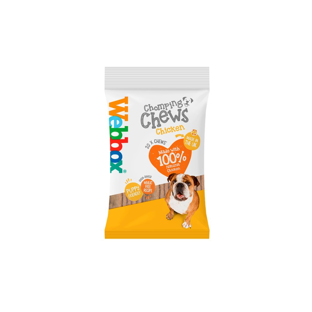 Webbox 20 Chomping Chews Chicken 200g