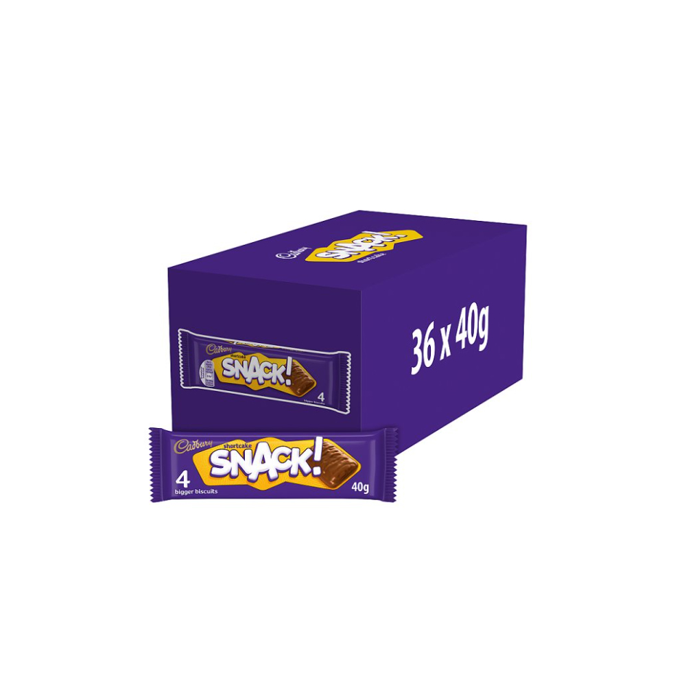 Cadbury Snack Shortcake Chocolate Biscuit, 40g