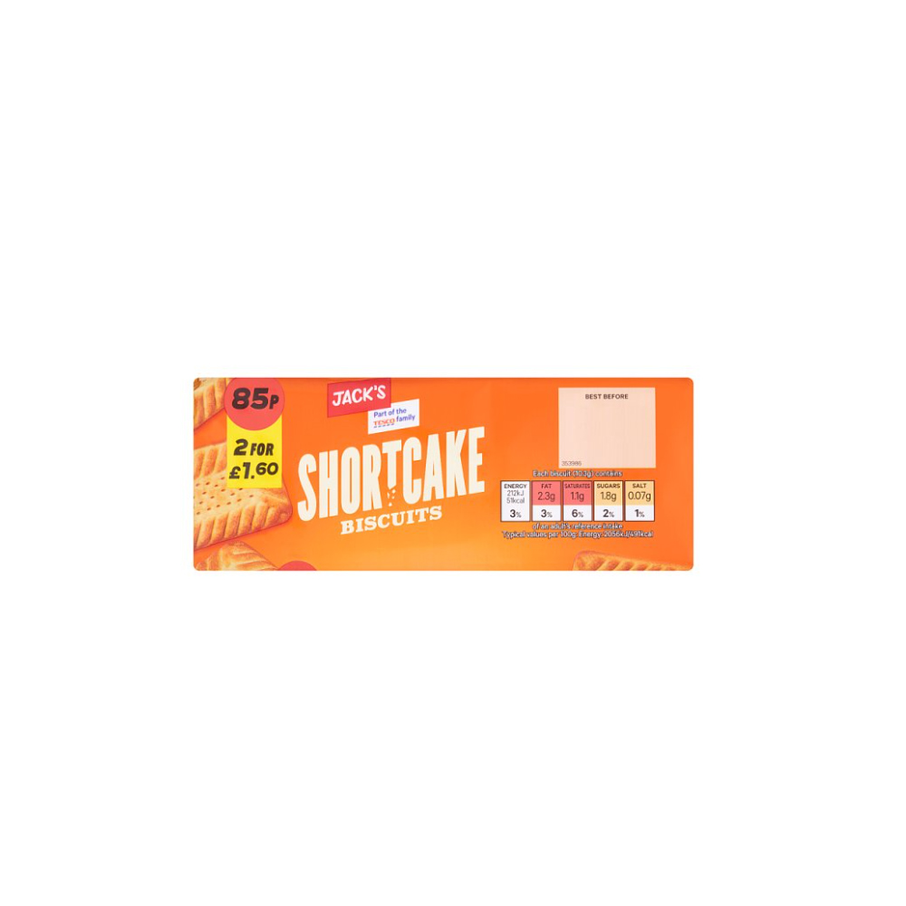 Jack's Shortcake Biscuits 150g