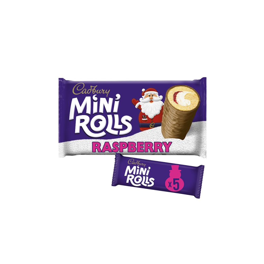 Cadbury 5 Raspberry Mini Rolls