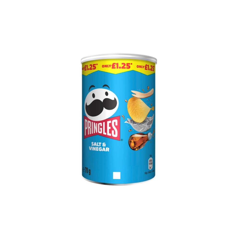 Pringles Salt & Vinegar 70g