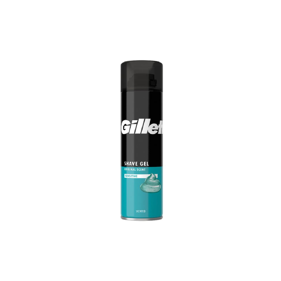 Gillette Classic Sensitive Shave Gel, 200ml