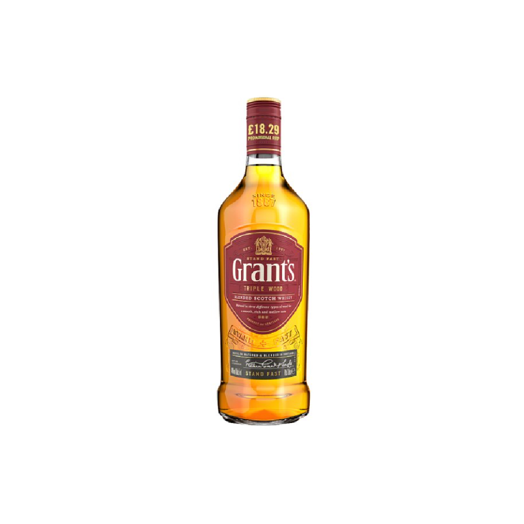 Grant's Triple Wood Blended Scotch Whisky 700ml