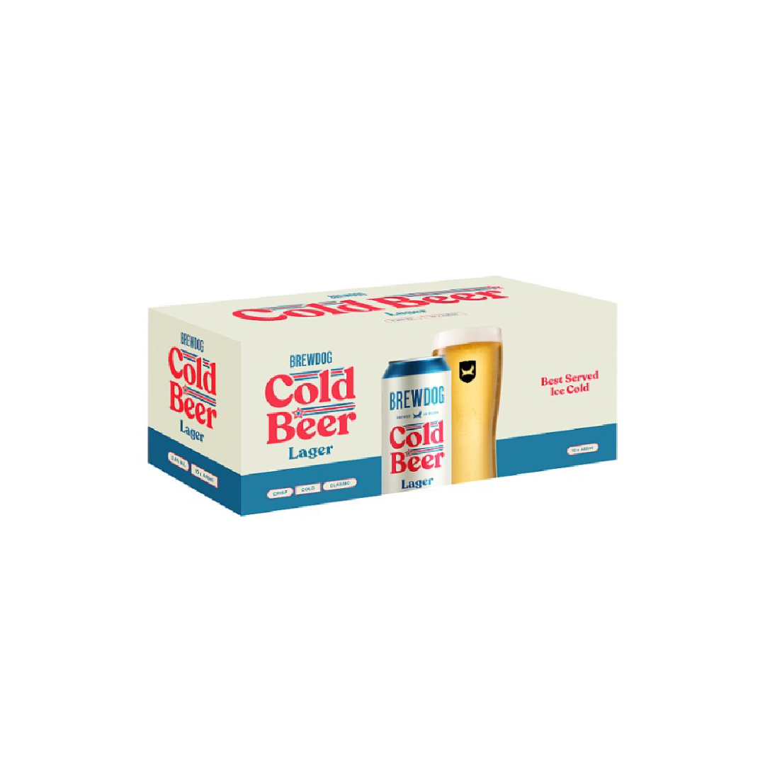 BrewDog Cold Beer Lager 10 x 440ml