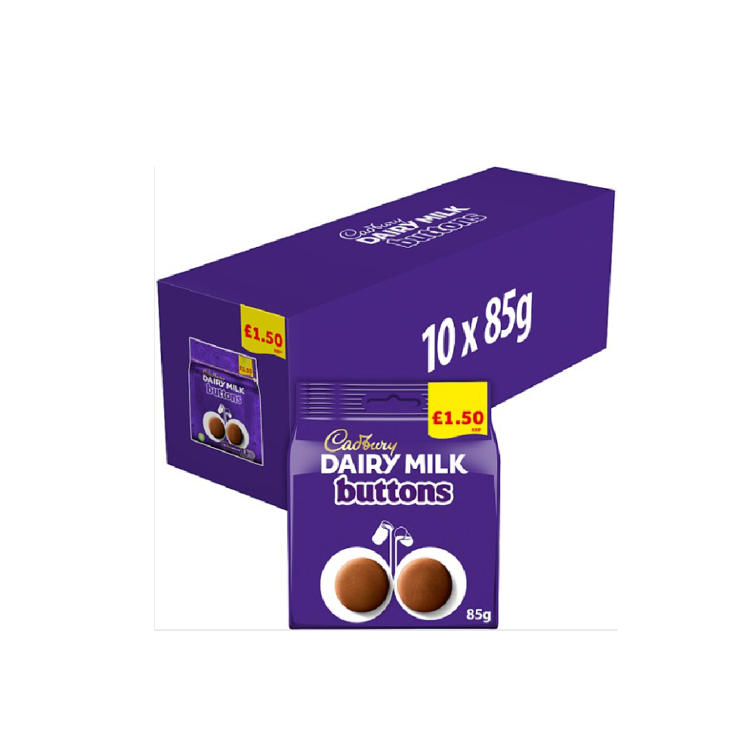 Cadbury Dairy Milk Buttons Chocolate Bag 85g