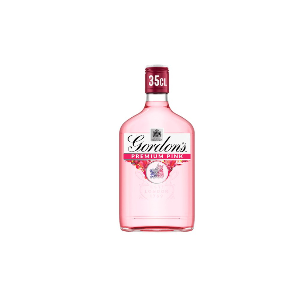 Gordon's Premium Pink Distilled Flavoured Gin 37.5% vol 35cl Bottle