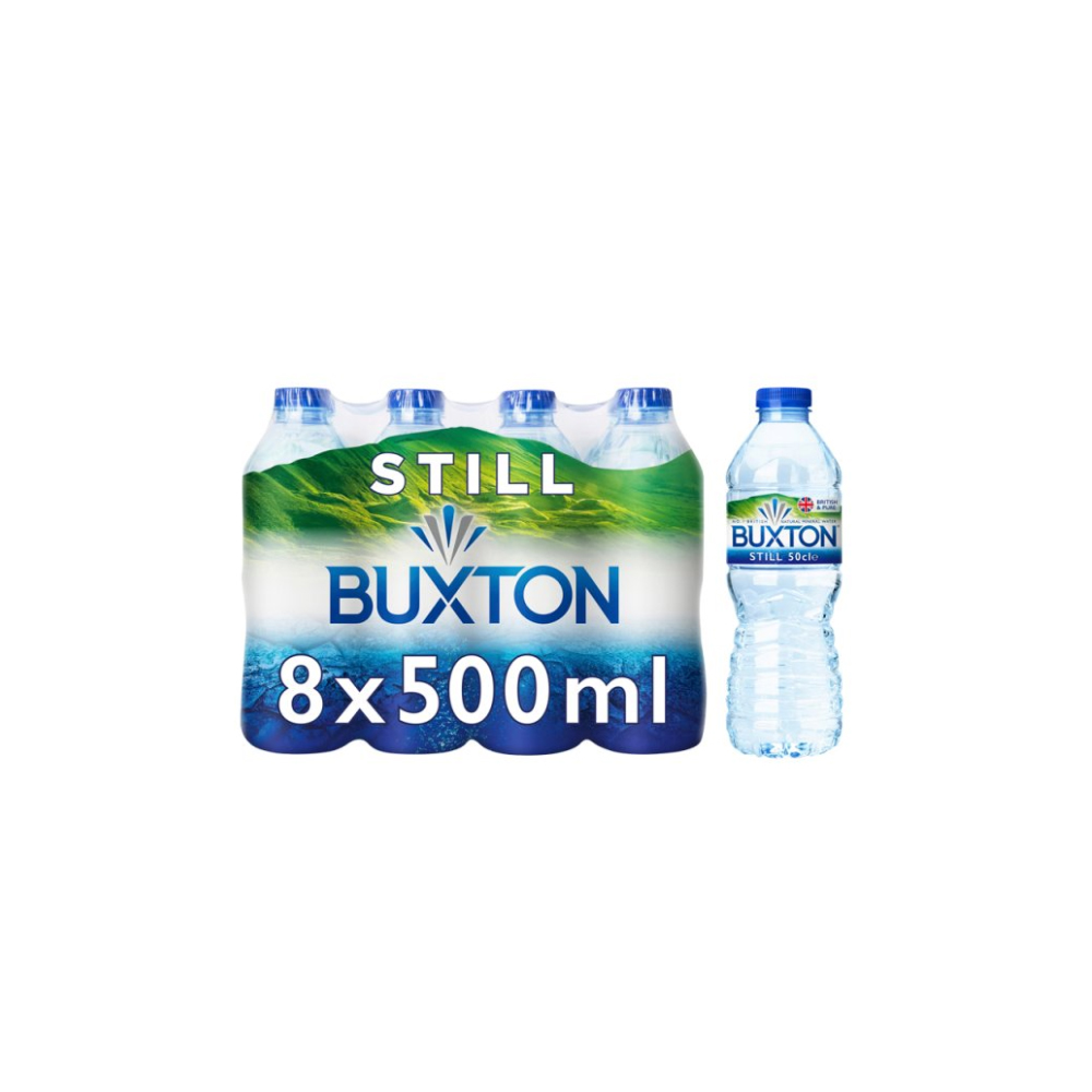 Buxton Still Natural Mineral Water 8x500ml