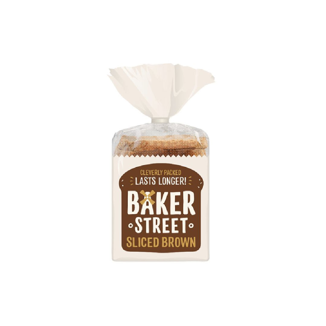 Baker Street Sliced Brown 600g
