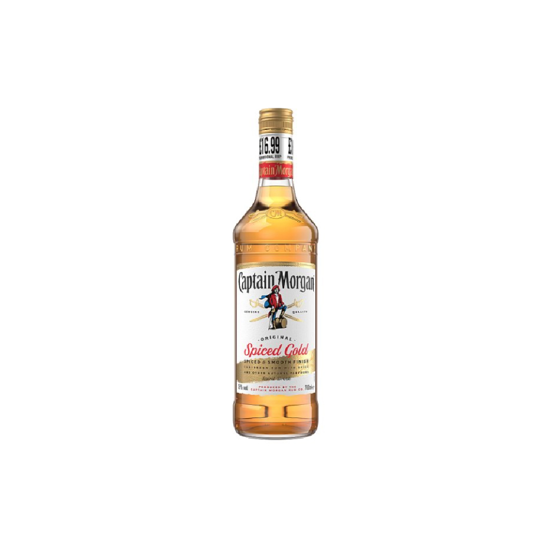 Captain Morgan Original Spiced Gold Rum Based Spirit Drink 35% vol 70cl
