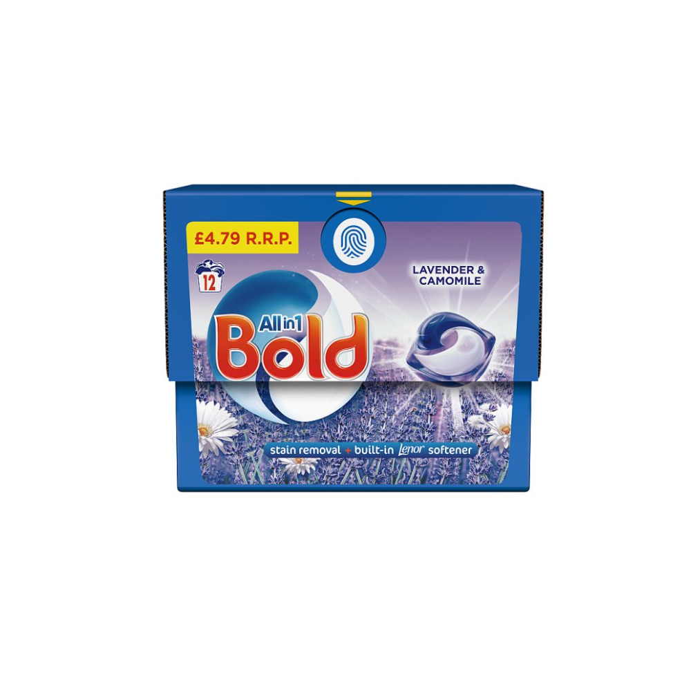 Bold All-in-1 PODS® Washing Capsules x 12