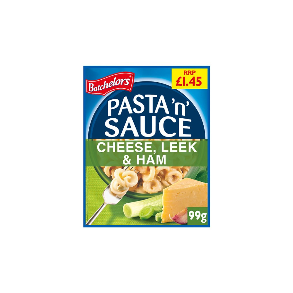 Batchelors Pasta'n' Sauce Cheese, Leek & Ham Flavour 99g