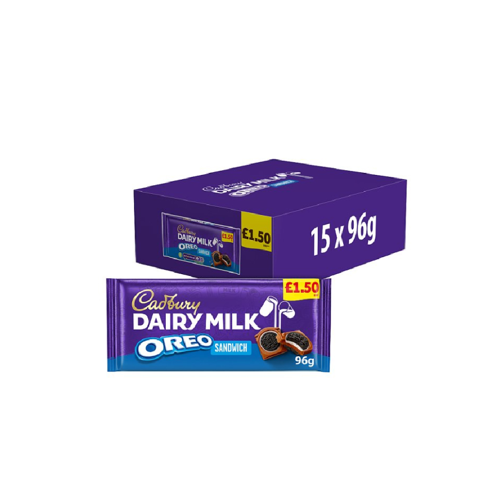 Cadbury Dairy Milk Oreo Sandwich 96g