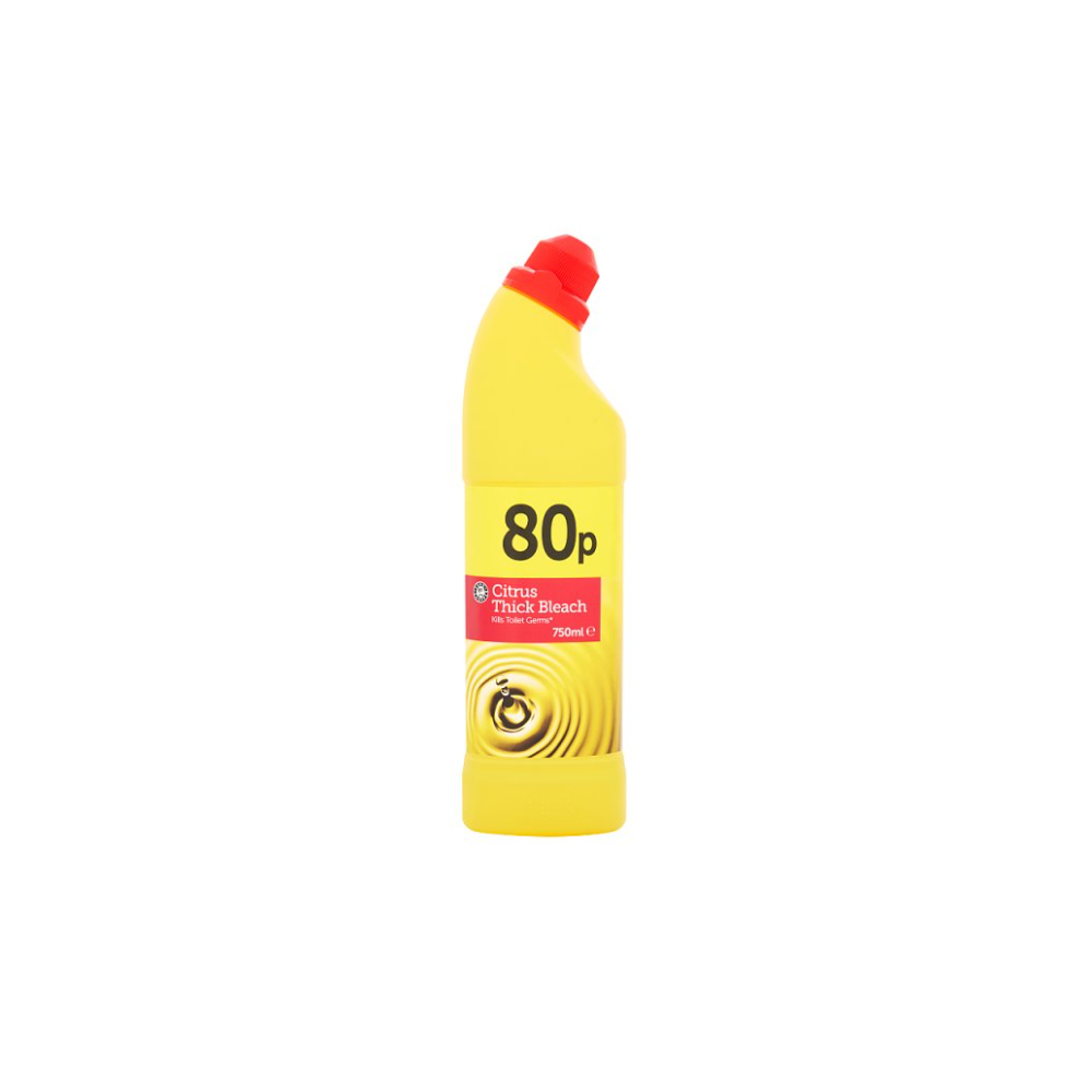 Euro Shopper Citrus Thick Bleach 750ml