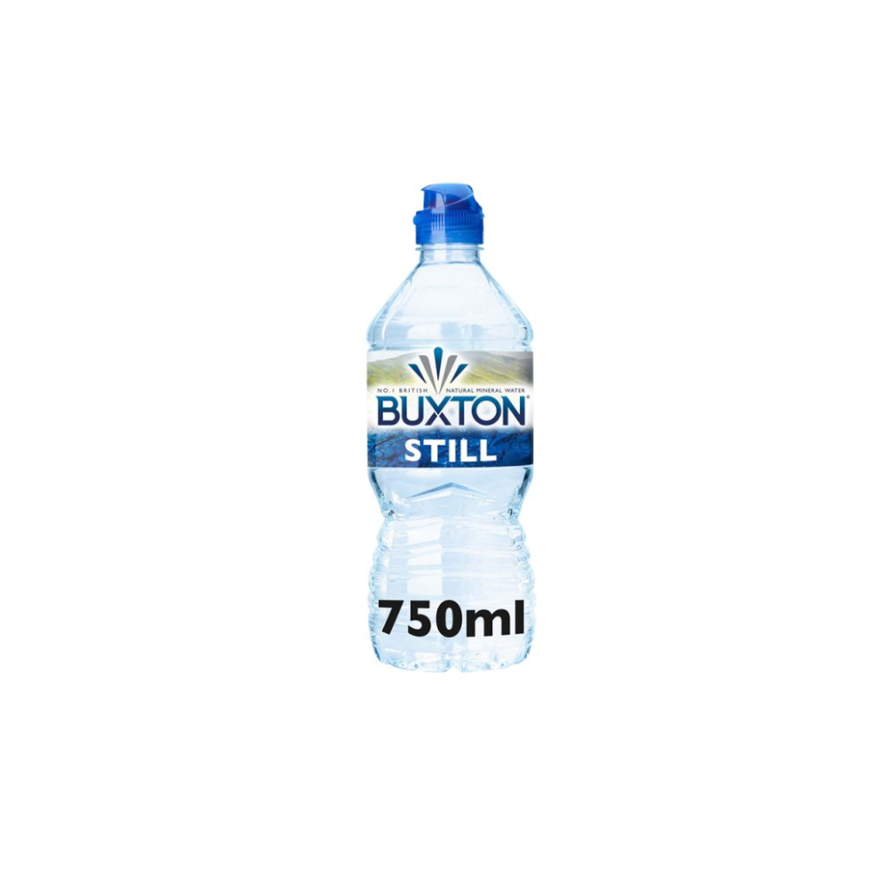 Buxton Still Natural Mineral Water Sports Cap 750ml