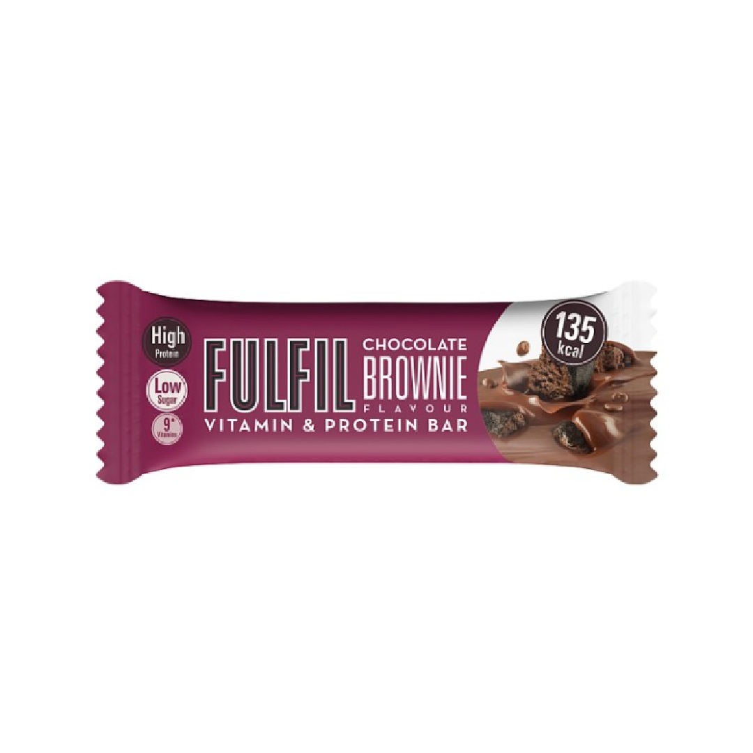 Fulfil Chocolate Brownie Flavour Vitamin & Protein Bar 40g