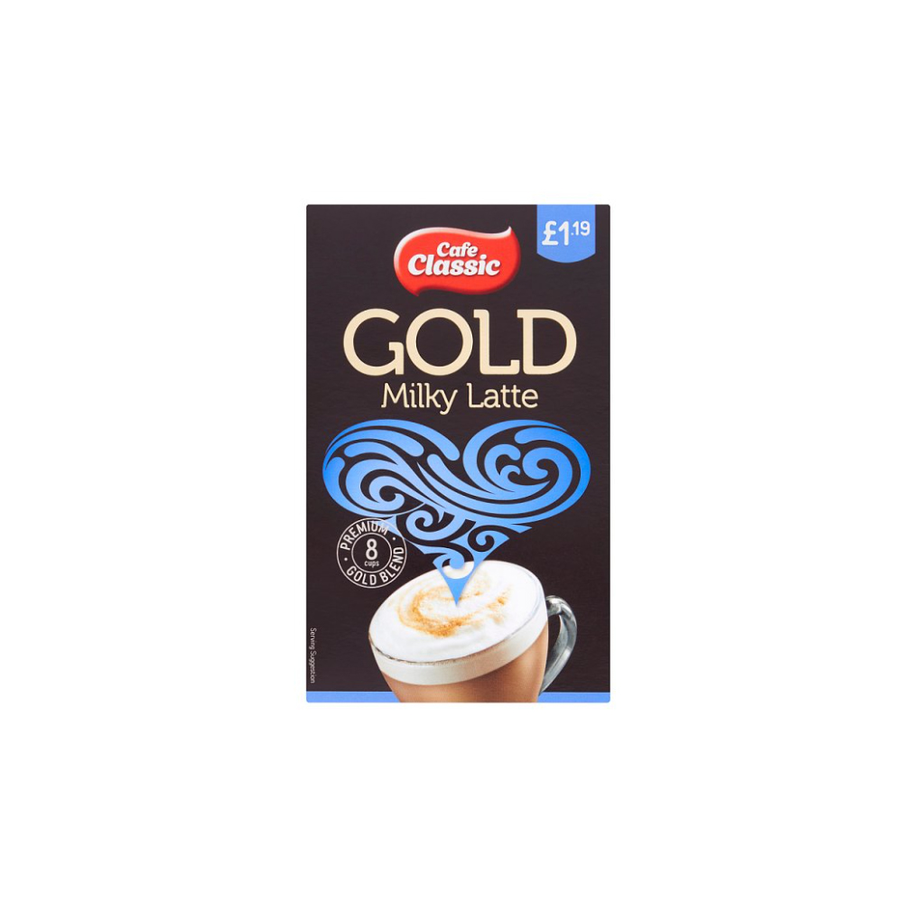 Cafe Classic Gold Milky Latte 8 x 14g (112g)
