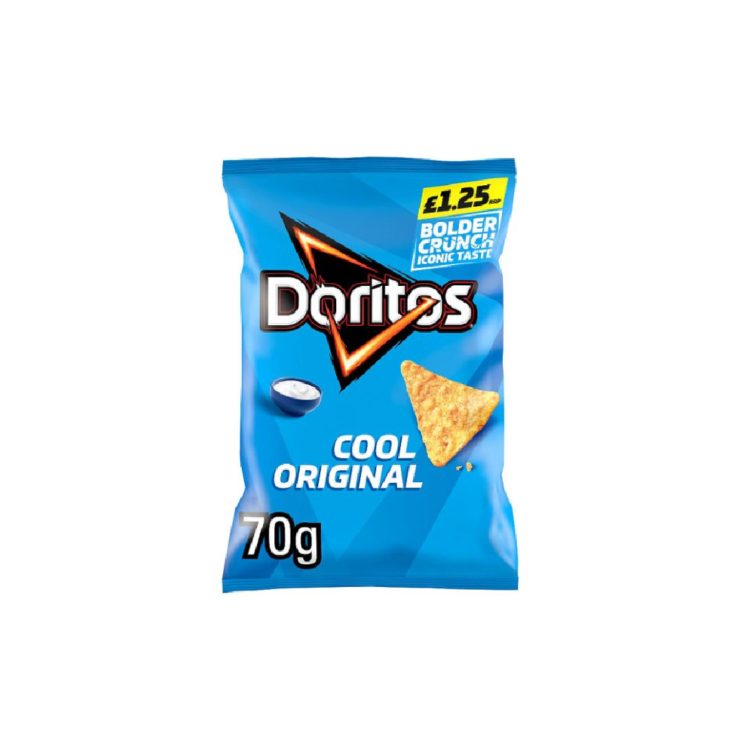 Doritos Cool Original Tortilla Chips Crisps 70g